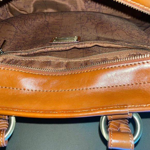 PATRICIA NASH Lesina LEATHER and Tapestry Tote - Picture 9 of 16